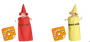 costume mustard and ketchup