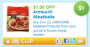 armour meatball printable coupon deal