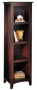 dark walnut bookshelf deal