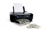 Printer printing money