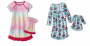 kohl's jumping beans doll and girl nightgown sets