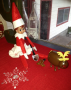 Elf scooping poop