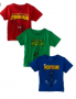 boys superhero tee's