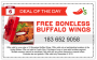 buffallo wings at chili's