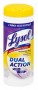 lysol dual action wipes
