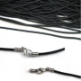 Leather necklace chains