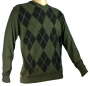 Men's argyle sweater