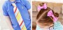 easter and spring ties bow ties and hair bows
