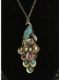 Retro Peacock Neclace