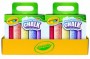 crayola sidewalk chalk 15 ct tray
