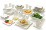square white dishes