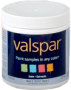 valspar paint sample