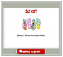 Target Sandal Coupon