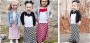 Toddler Chevron Maxi Skirts