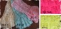 ruffled lace leg warmers