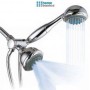 Home Basics 5 Functio Deluxe Twin Shower Head Massager