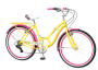 Schwinn Clairmont Women's Cruiser Bike, Yellow Pink