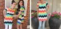 chevron dress