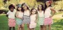girls chevron skirts