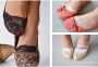 peek a boo socks lace