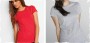 summer basic yoke tee