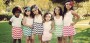 girs chevron skirts