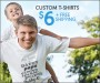 vistapint personalized custom tshirt