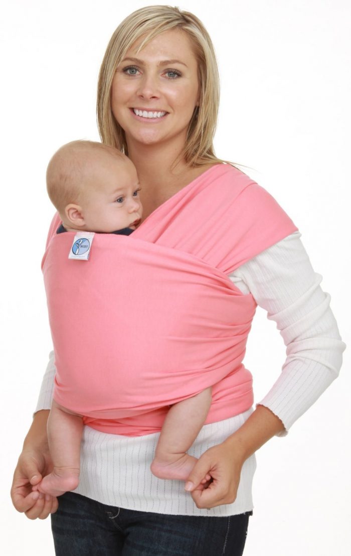 Moby Wrap UV 50+ SPF Baby Carrier (Coral) for 33.95 Shipped (Regularly