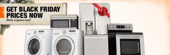 Home Depot Black Friday Prices on Appliances NOW! – Utah Sweet Savings
