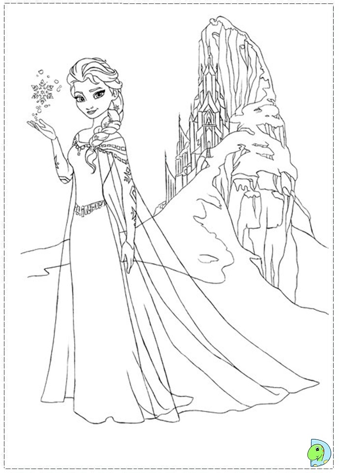 elsa coloring pages images ice - photo #6