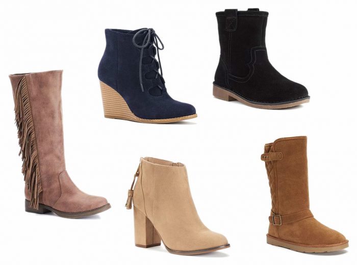 Women’s Boots Starting at $10.49 or Get 5 pairs of Boots for $50 Shipped + $10 Kohls Cash – Utah ...