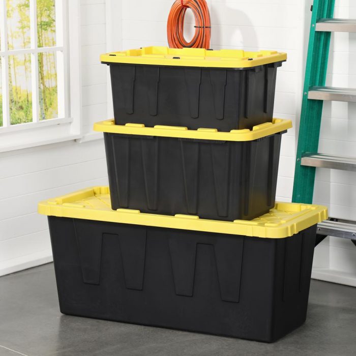 HDX 27 Gal. Storage Tote just 6.97 (Reg. 11.97) Utah Sweet Savings