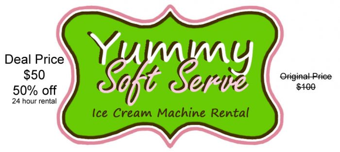 ice cream machine rental utah