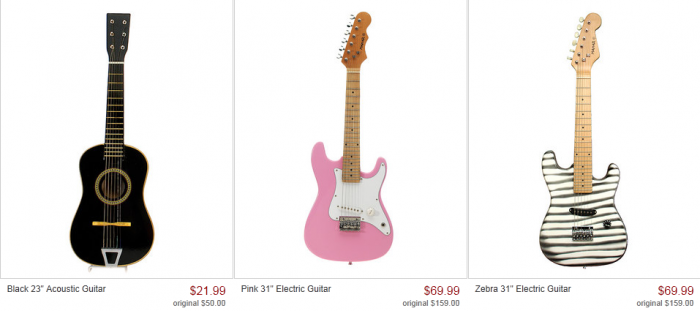Mahar Guitars for $21.99 (Boys&Girls styles in both ACOUSTIC and ELECTRIC) - Utah Sweet Savings