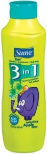 Suave Kids 3 In1 Shampoo, Conditioner & Body Wash, Splashing Apple Toss