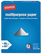 staples free paper coupon