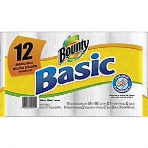 bounty basic paper towels