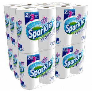 sparkle 16 ct1 300x295 Sparkle Paper Towels, 24 Giant Rolls for $17.13 $20.71 (as low as 48¢/regular roll)
