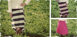 girls high low maxi skirt