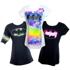 ladies 2 pack batman tshirts
