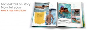 michael phelps free shutterfly book
