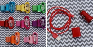 Colorful 3-in-1 Charger Kits for iPhone 5