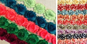 shabby flowers by the yard