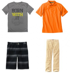 boys outfits 289x300 *HOT* Kohls Gold Clearance Event! Kids Apparel for 60 80% off PLUS 15% off PLUS 20% off!!
