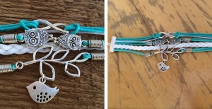 bird branch bracelet