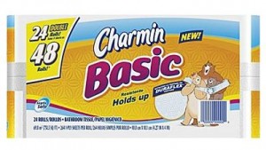 charmin basics toilet paper staples deal