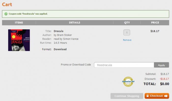 downpour free dracula audiobook
