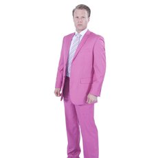 fuschia mens suit