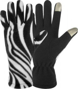 zebra gloves