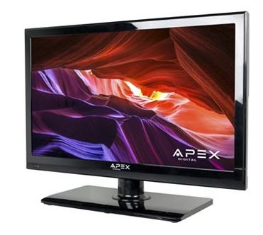 Apex 19-in. 720p 60Hz LED HDTV with DVD Player